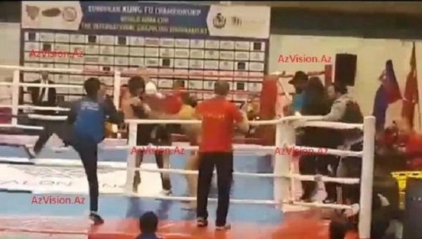 Erməniləri döyən idmançı: Səmra hava limanında biabır oldu – FOTO+VİDEO