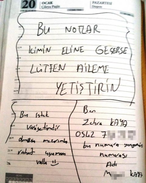 Qadın terrorçunun gündəliyindəki son vəsiyyəti - "Bu gündəlik kimin əlinə keçsə..."
