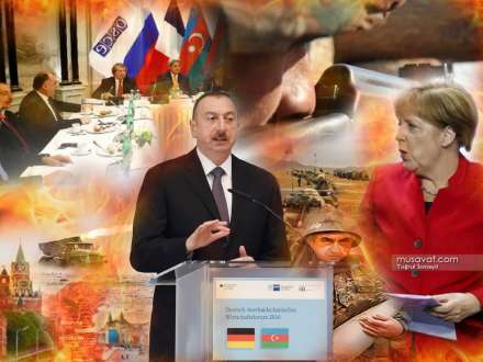 Azərbaycan prezidenti Berlindən müharibə xəbərdarlığı etdi - atəşkəs hər an pozula bilər