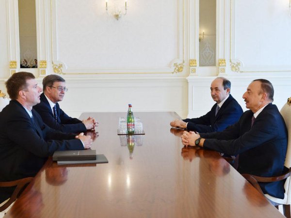 Prezident İlham Əliyev Rusiyanın ədliyyə nazirini qəbul edib
