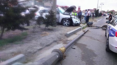 Bakı səhəri qəza xəbəriylə açdı - FOTO