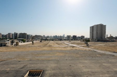 Prezident İlham Əliyev  keçmiş"Sovetski" ərazisində yeni yol-nəqliyyat infrastrukturunun təməlini qoyub - FOTO