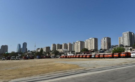 Prezident İlham Əliyev  keçmiş"Sovetski" ərazisində yeni yol-nəqliyyat infrastrukturunun təməlini qoyub - FOTO