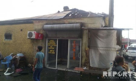 TƏCİLİ! Qaz balonu partladı, bazar yandı - YENİLƏNİB - VİDEO - FOTO TƏCİLİ! Qaz balonu partladı, bazar yandı - YENİLƏNİB - VİDEO - FOTO