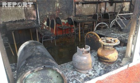 TƏCİLİ! Qaz balonu partladı, bazar yandı - YENİLƏNİB - VİDEO - FOTO TƏCİLİ! Qaz balonu partladı, bazar yandı - YENİLƏNİB - VİDEO - FOTO