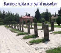 Balakəndə Heydər Əliyev və şəhidlərimizə böyük hörmətsizlik - FOTOFAKT