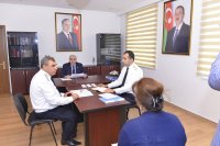 Baş prokuror Şirvan şəhərində vətəndaşları qəbul etmişdir