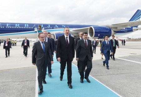 Prezident İlham Əliyev Türkiyədə işgüzar səfərdədir - FOTO