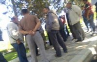 Beyləqanda Susuz qalan camaat üsyan etdi - (FOTOLAR)