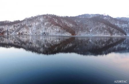 Göygölün qarlı payızı... - FOTO