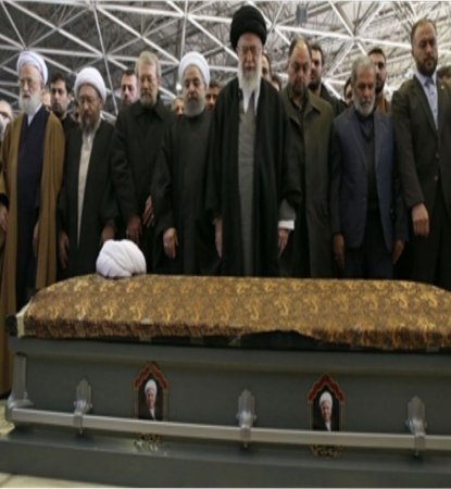  Rəfsəncani İmam Xomeyni məqbərəsində dəfn olunub