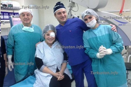 Flora Kərimova gözündən əməliyyat olundu – Əməliyyatdan FOTOLAR