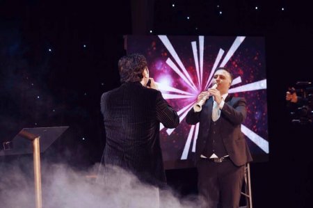 Sevinc və Sevilin Moskva konsertindən fotolar