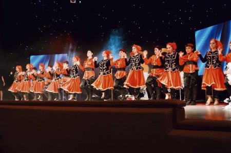 Sevinc və Sevilin Moskva konsertindən fotolar