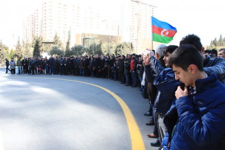 Milli Şura Xocalı soyqırımını belə yad etdi FOTO VİDEO
