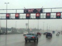 Bakı yollarında hərəkət sürəti endirildi