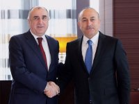 Azərbaycan və Türkiyə XİN rəhbərlərinin görüşü keçirilib