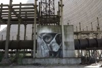 Bunkerlər və binalar üzərində sənət əsərləri FOTO