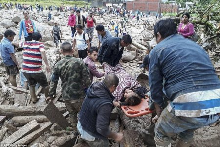 Kolumbiyada şəhəri sel basdı: 254 nəfər ölüb, 220 nəfər itkin düşüb - FOTO