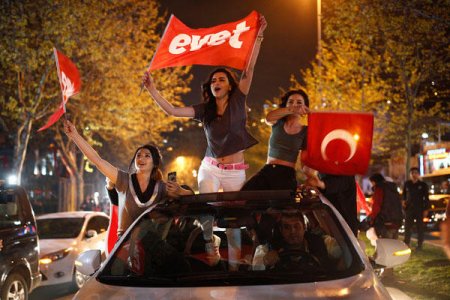Ərdoğanın uğuru belə qeyd olundu - FOTO