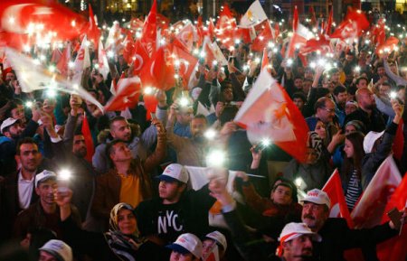 Ərdoğanın uğuru belə qeyd olundu - FOTO