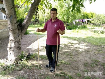 Ağdamda ilanlar evlərə hücum edib – FOTO