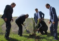 Daşkəsəndə may ayının 10-da Ulu öndər Heydər Əliyevin anadan olmasının 94-cü ildönümü münasibətilə ümumrayon ağacəkmə iməciliyi keçirilmişdir