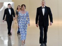 Prezident İlham Əliyev və xanımı Ümummilli Liderin anadan olmasının 94-cü ildönümünə və Heydər Əliyev Fondunun fəaliyyətinin 13 illiyinə həsr olunan təntənəli mərasimdə iştirak ediblər