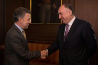 Kolumbiya prezidenti: "Azərbaycan regionun ən güclü ölkəsidir" - FOTO