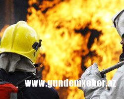 Xaçmazda qaraj yandı Xaçmazda qaraj yandı