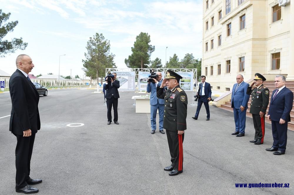Prezident İlham Əliyev Şirvanda səfərdədir - FOTO