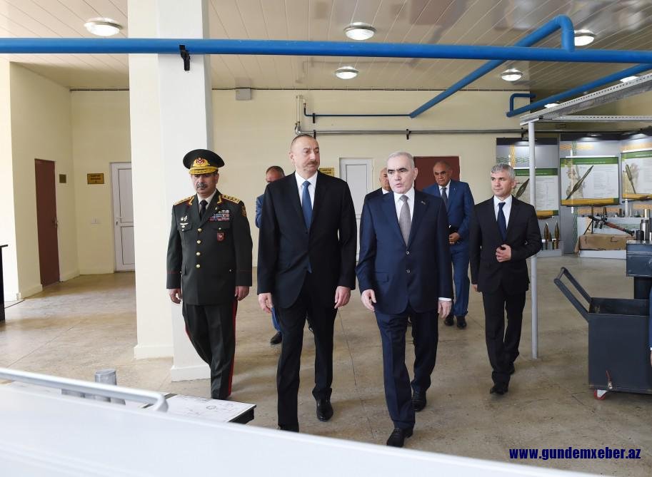 Prezident İlham Əliyev Şirvanda səfərdədir - FOTO
