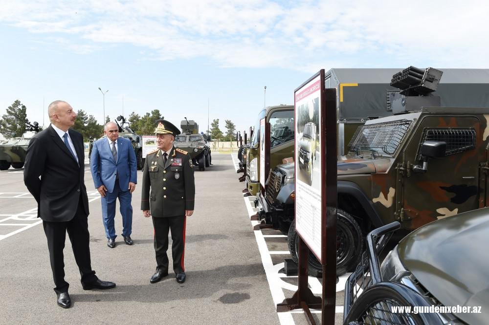 Prezident İlham Əliyev Şirvanda səfərdədir - FOTO