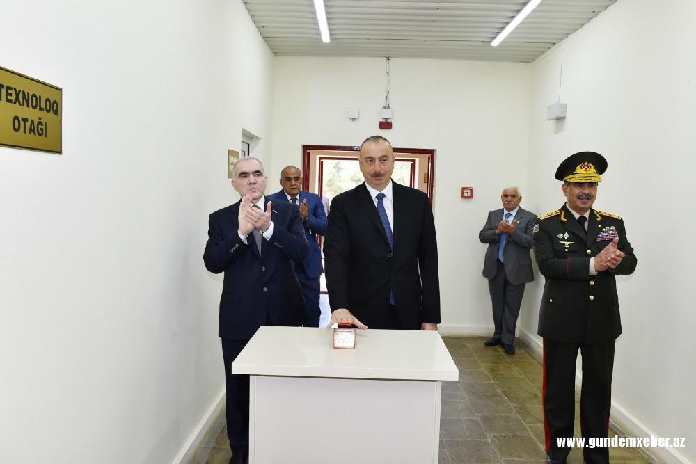 Prezident İlham Əliyev Şirvanda səfərdədir - FOTO