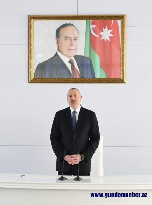 Prezident İlham Əliyev Şirvanda səfərdədir - FOTO