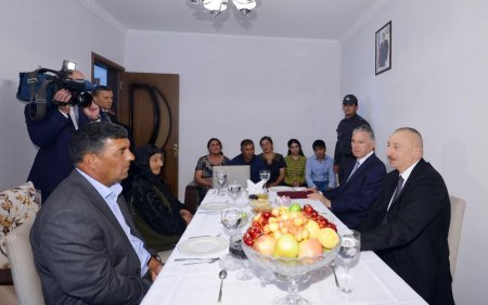 Prezident İlham Əliyev yenidən qurulan Cocuq Mərcanlı kəndində görülən işlərlə tanış olub - FOTO