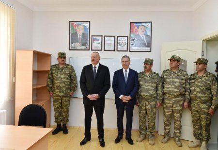 Prezident İlham Əliyev yenidən qurulan Cocuq Mərcanlı kəndində görülən işlərlə tanış olub - FOTO