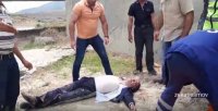 Azərbaycanda dəhşətli qəza: avtomobil körpüdən aşdı