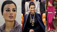 Mühasirədəki Qətər, ailəsinin düşməninin gəlini olan birinci ledi: FOTOLAR