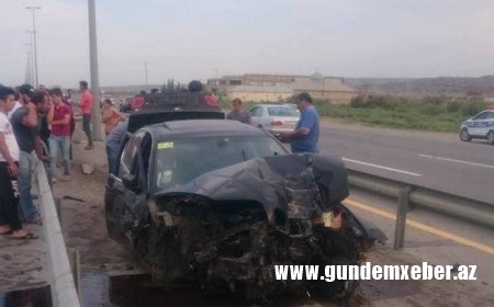 Zəhranın yas mərasimindən qayıdan qazilər qəzaya düşüblər - FOTOLAR