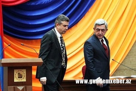 Serj Sərkisyan Karen Karapetyanın yerinə keçmək istəyini gizlətmir