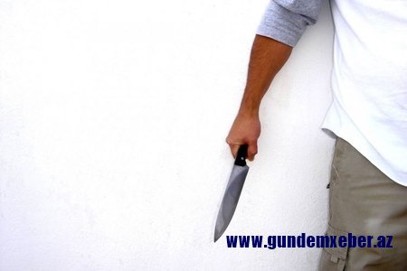 Bakıda qardaş bacısına 13 bıçaq zərbəsi vurub