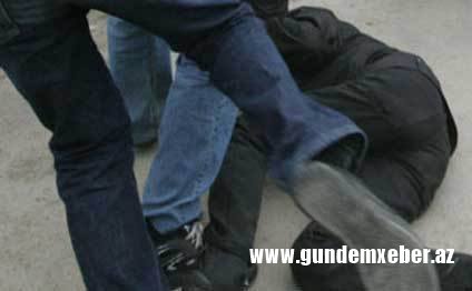 Bakının mərkəzində ərəb turist biznesmeni döydü