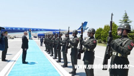 İlham Əliyev Türkiyədə səfərdədir
