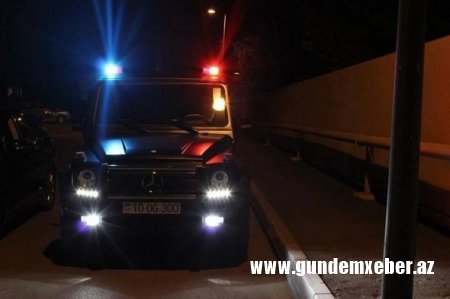 Generalın həbs olunan oğlunun bahalı avtomobilləri – FOTO