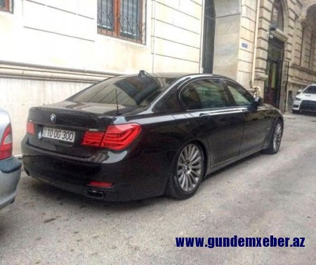 Generalın həbs olunan oğlunun bahalı avtomobilləri – FOTO