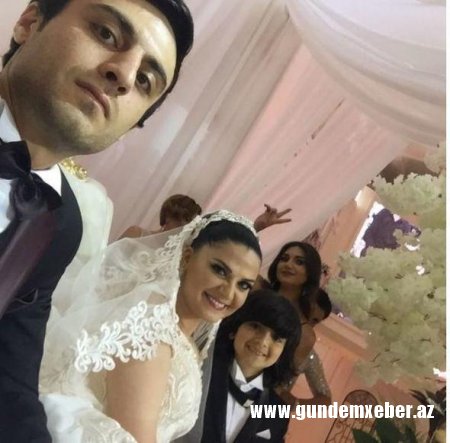 Natavanın toyundan ilk görüntülər - VİDEO - FOTO