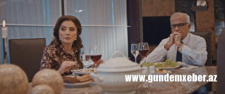 Oksana ilə Elşadın öpüşdüyü filmdən yeni fotolar