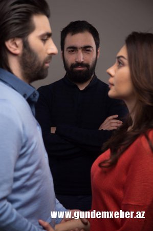 Oksana ilə Elşadın öpüşdüyü filmdən yeni fotolar