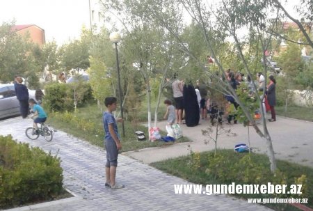 Qorxmaz Hüseynovun Qaradağdakı işçisi köçkünləri hökumətin üstünə qaldırır 